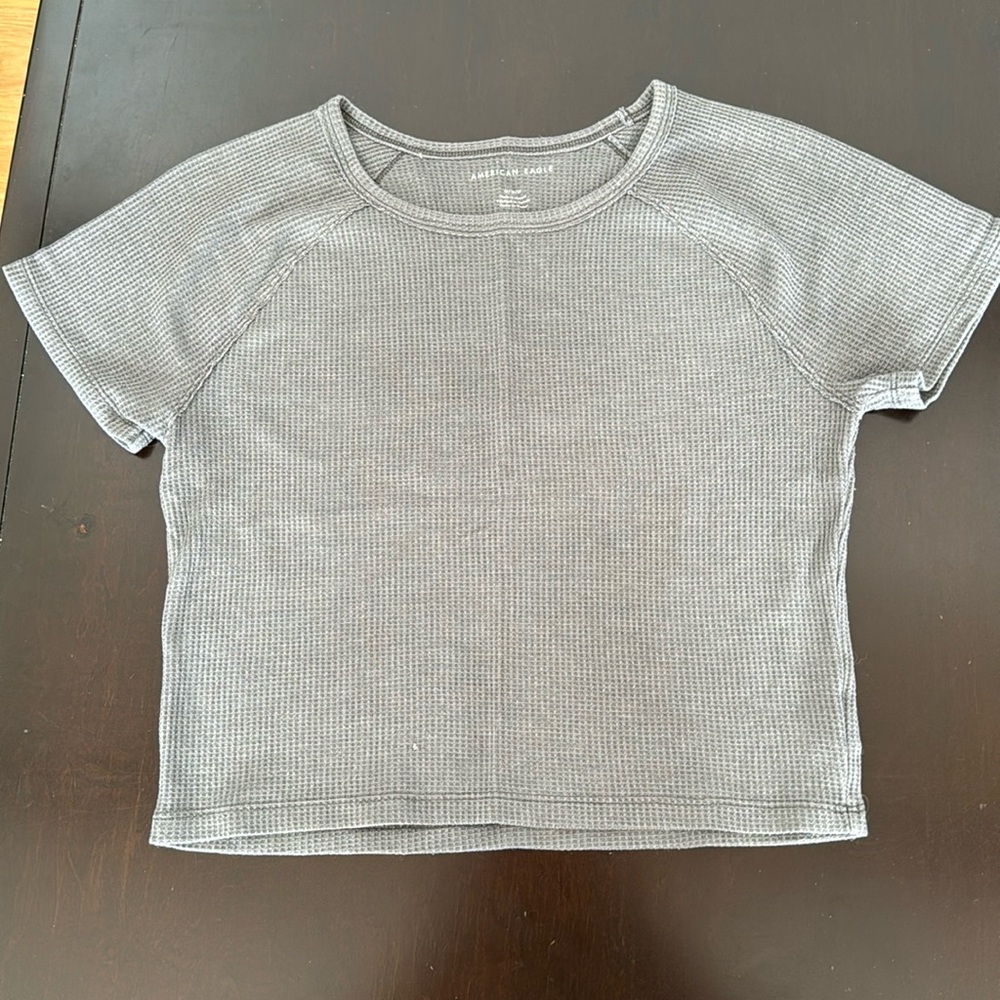 American Eagle Crop Tee